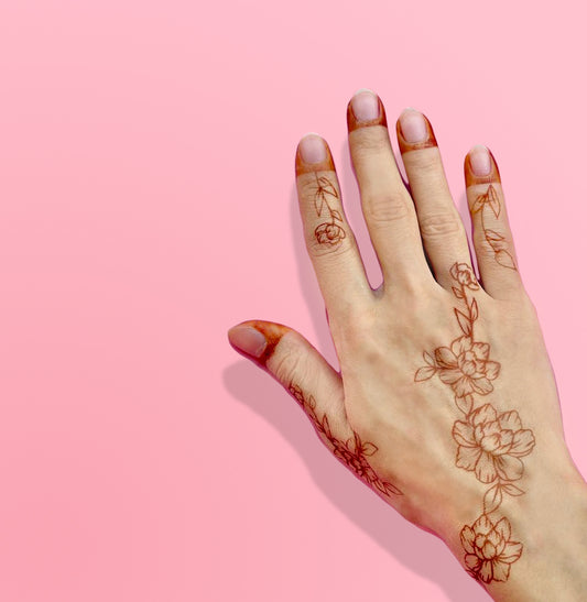 Henna Sticker A6 ستكر حنا